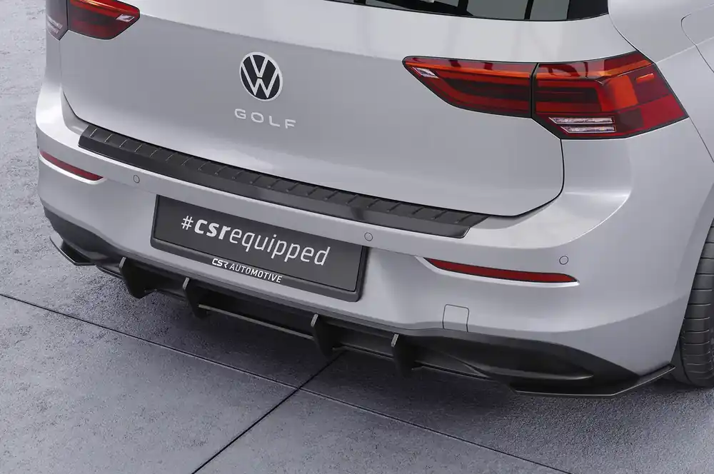 Racing Diffusor / Heckansatz passend für VW Golf 8 (Typ CD) Life Mega-Angebot