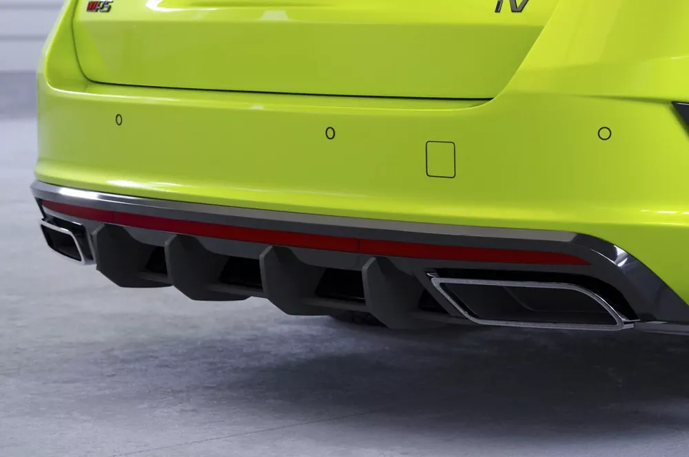 Racing Diffusor / Heckansatz passend für Skoda Octavia 4 RS Finale Aktion