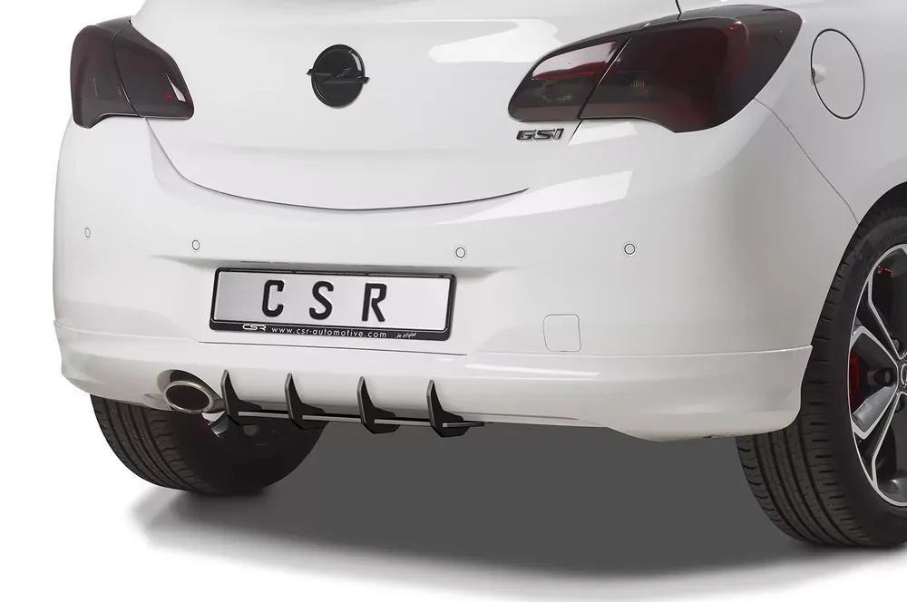 Racing Diffusor / Heckansatz passend für Opel Corsa E GSi Markenware