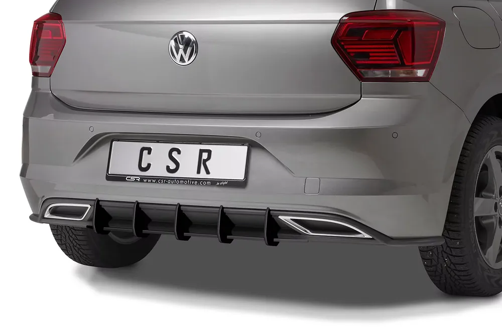 Racing Diffusor / Heckansatz passend für VW Polo 6 2G (Typ AW) R-Line Sofort Bestellen