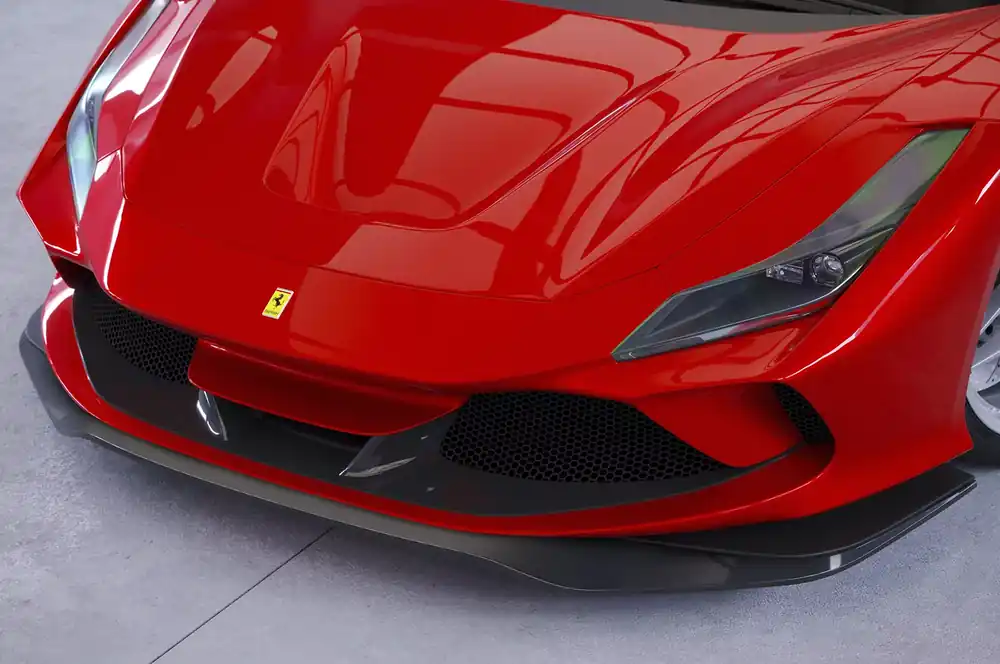 Must-Have Cup-Spoilerlippe passend für Ferrari F8 Tributo / Spider mit ABE
