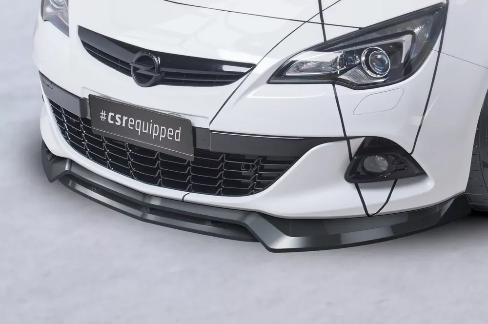 Solange Der Vorrat Reicht Cup-Spoilerlippe mit ABE passend für Opel Astra J GTC CSL693
