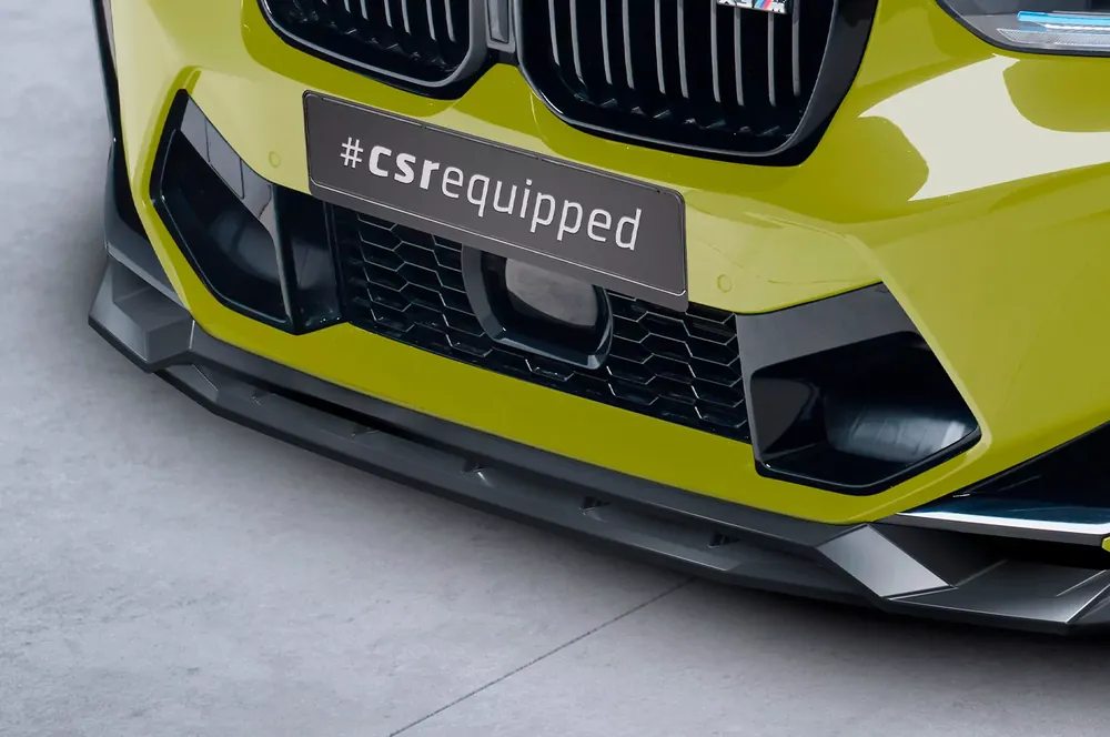 Geprüft Cup-Spoilerlippe mit ABE passend für BMW X3 (F97)