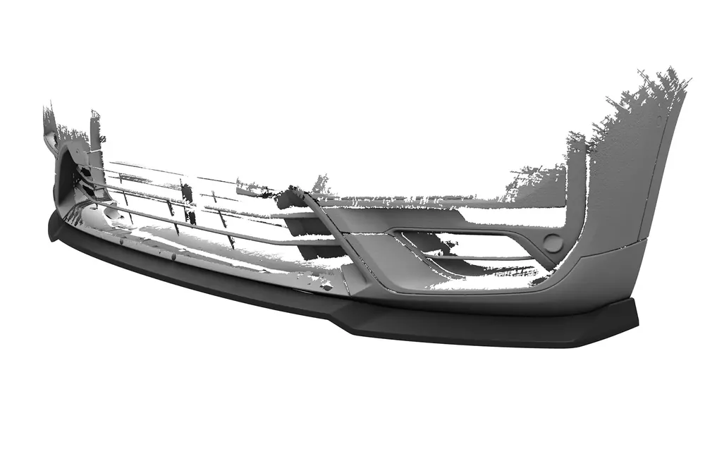 Cup-Spoilerlippe passend für BMW X1 (F48) mit ABE Begrenztes Angebot