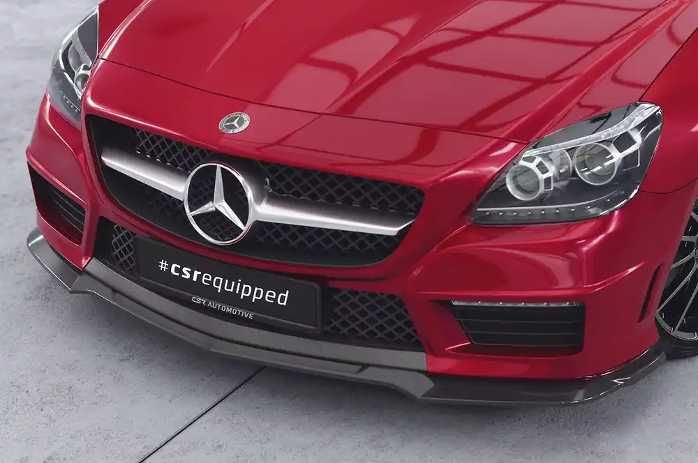 Geprüft Cup-Spoilerlippe mit ABE passend für Mercedes-Benz SLK R172 AMG-Line CSL655
