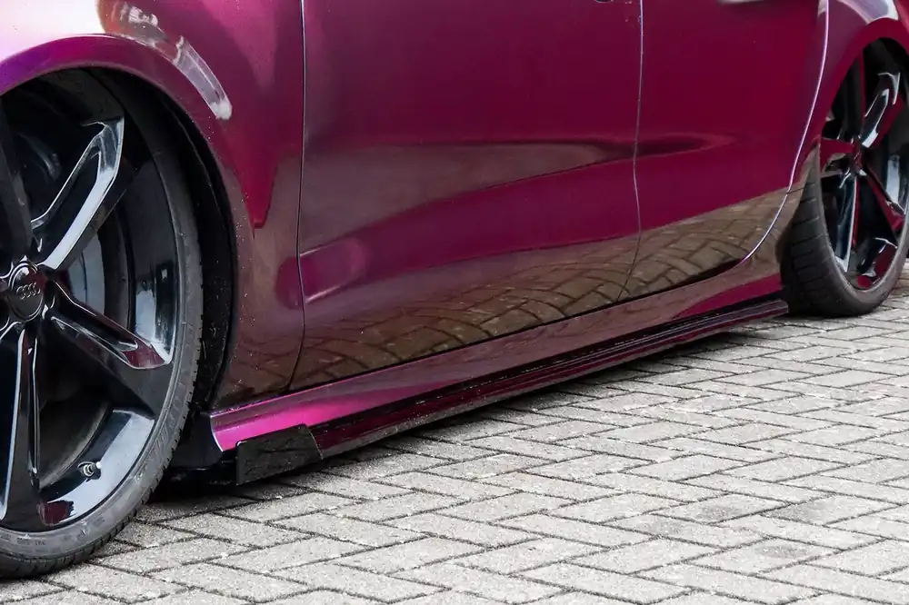 CUP Seitenschweller mit Wings vorne passend für Audi A7 S-Line + S7 C7 4G Bestseller