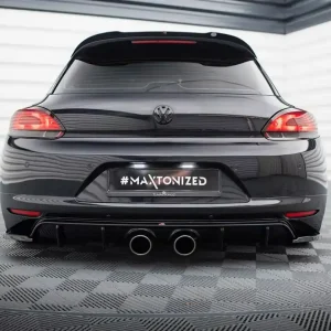 Direktkauf Diffusor Heck Ansatz V.2 passend für VW Scirocco Mk3 (R32 Auspuff)