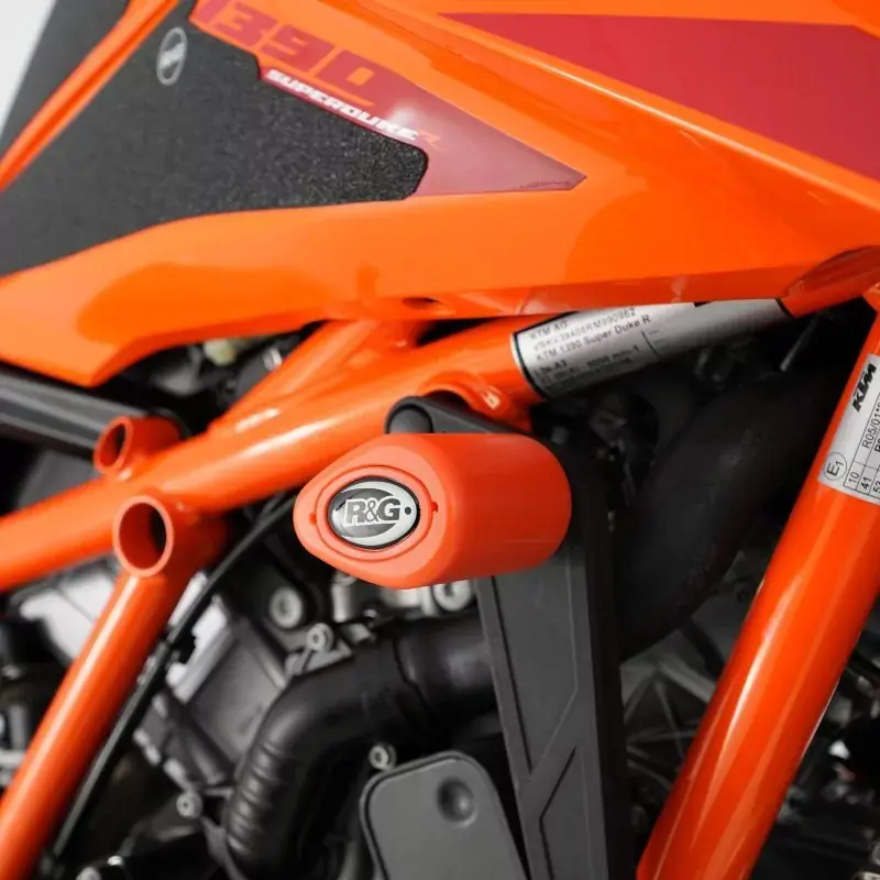 R&G Sturzpads No Cut orange passend für KTM Super Duke 1390 R / EVO ab 2024 Günstig