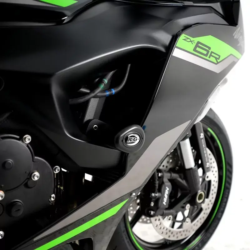R&G Sturzpads Road "No Cut" passend für Kawasaki Ninja ZX-6R 636 ab 2023 Finale Aktion