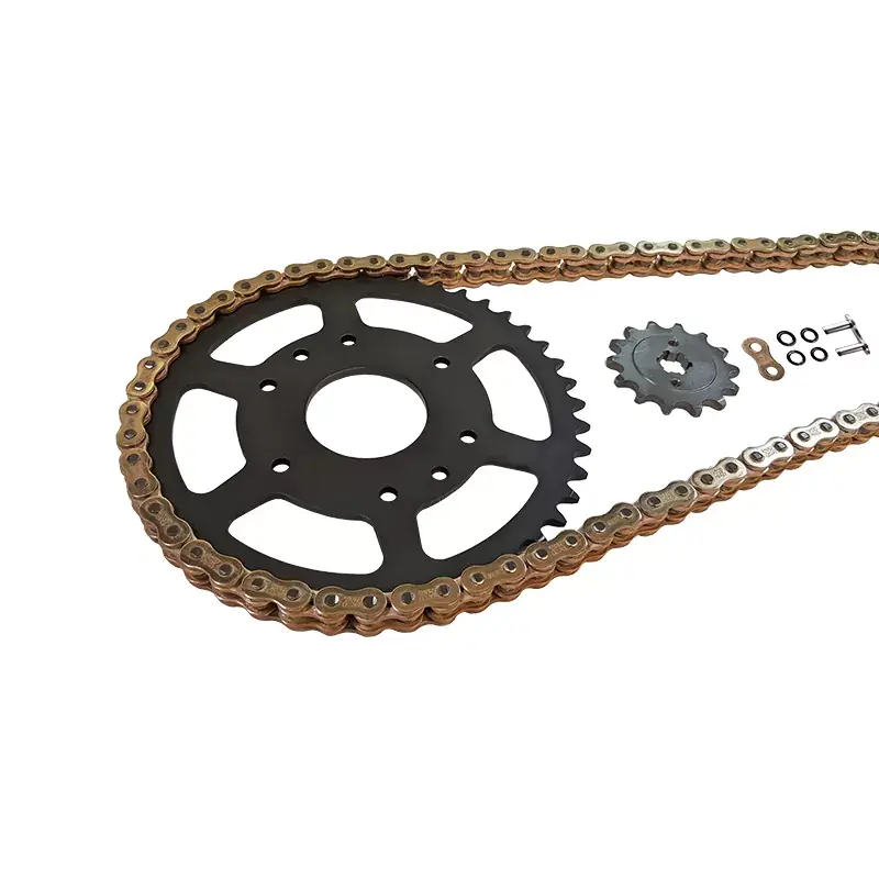 EK-Chain Kettensatz 525 MVXZ-2 Gold passend für Benelli BN600i 2016–2017 Direktkauf