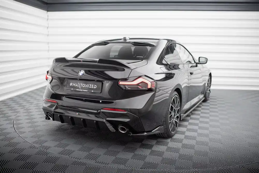 Heck Ansatz Flaps Diffusor V.4 passend für BMW 2 G42 Direkt Vom Hersteller