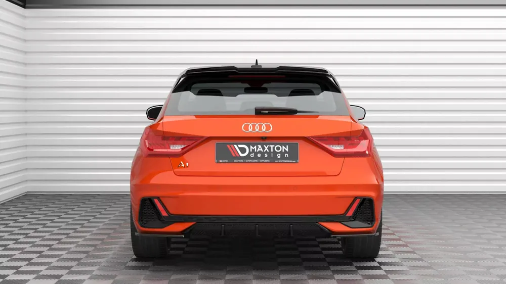 Heck Ansatz Flaps Diffusor V.2 passend für Audi A1 S-Line GB Markenware