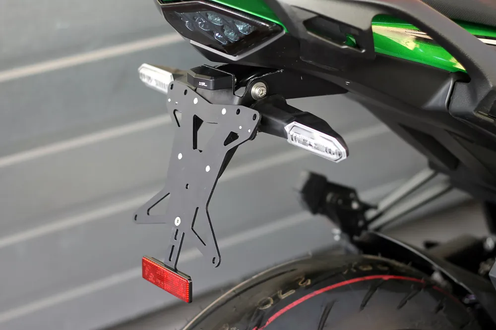 Sonderaktion MG Biketec Kennzeichenhalter passend für Kawasaki Ninja 1000 SX ab 2020