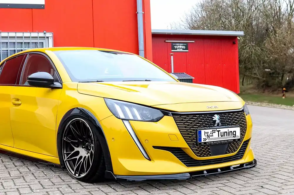 Sonderangebot Cuplippe Frontspoilerlippe passend für Peugeot 208 II GT GT-Line