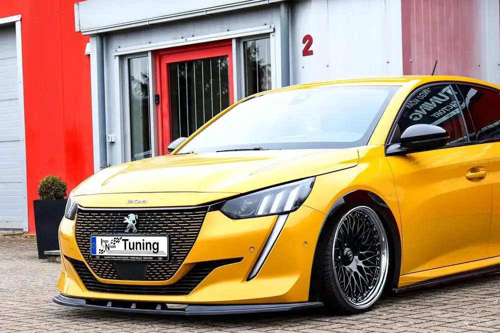 Preisreduziert CUP Frontspoilerlippe passend für Peugeot 208 II GT GT-Line