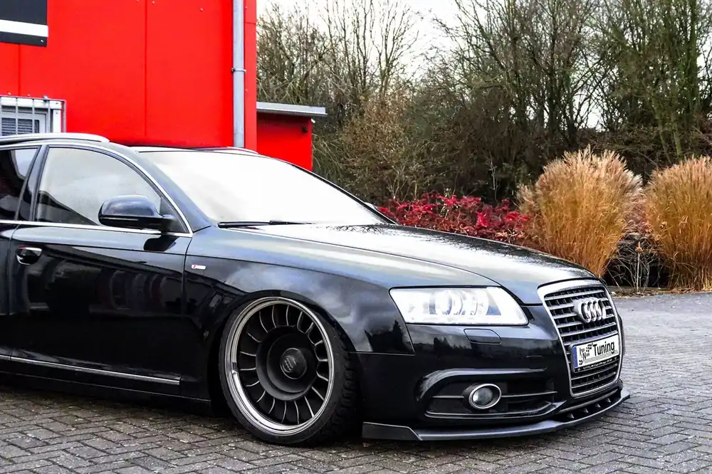 Direkt Vom Hersteller Spoilerschwert Cuplippe mit Wings passend für Audi A6 4F S-Line Facelift