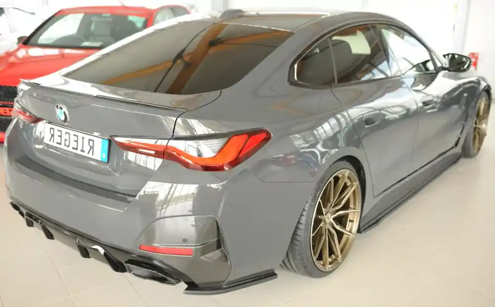 Rieger Heckschürzenansatz seitlich rechts passend für BMW i4 G26 Gran Coupé Neu