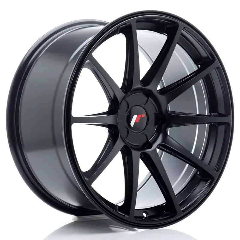 JR Wheels JR11 19x9,5 ET15-35 5H Blank Full Matt Black Alufelge Markenprodukt
