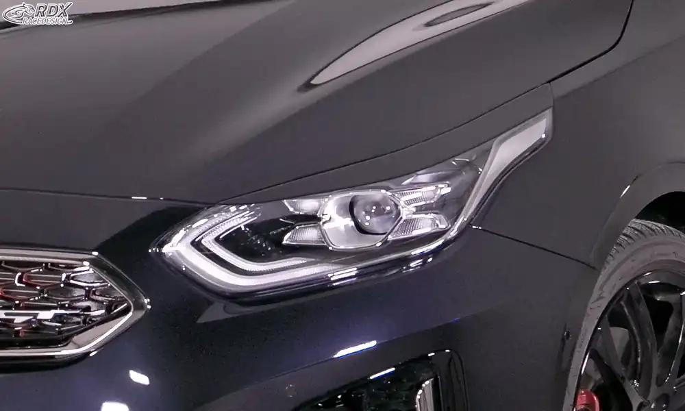 RDX Scheinwerferblenden passend für KIA Ceed CD & ProCeed CD (2018–2021 & 2021+) Böser Blick Preis Gesenkt