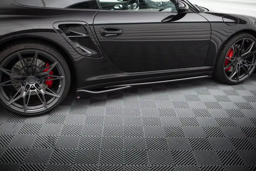Seitenschweller Ansatz passend für Porsche 911 Turbo 997 Mega-Angebot