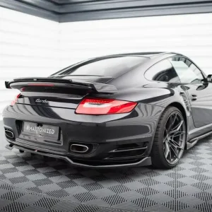 Neu Im Sortiment Mittlerer Cup Diffusor DTM Look Heckansatz passend für Porsche 911 Turbo 997