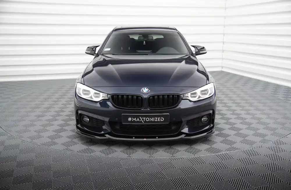 Front Ansatz V.6 passend für BMW 4er Coupe / Gran Coupe / Cabrio M-Paket F32 / F36 / F33 Echt