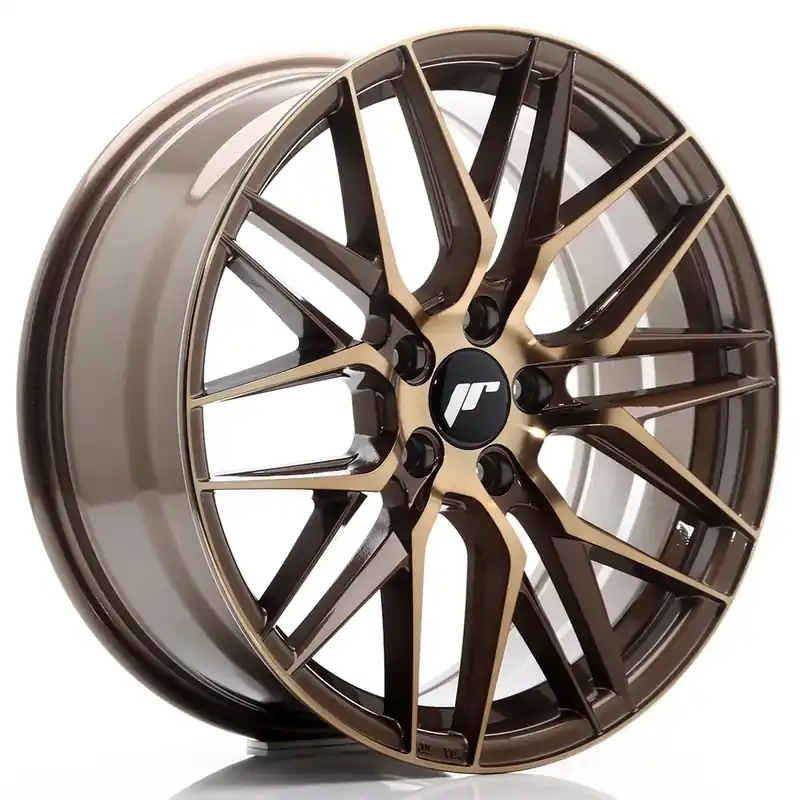 JR Wheels JR28 18x7,5 ET40 5x114,3 Full Polished Alufelge Beliebt