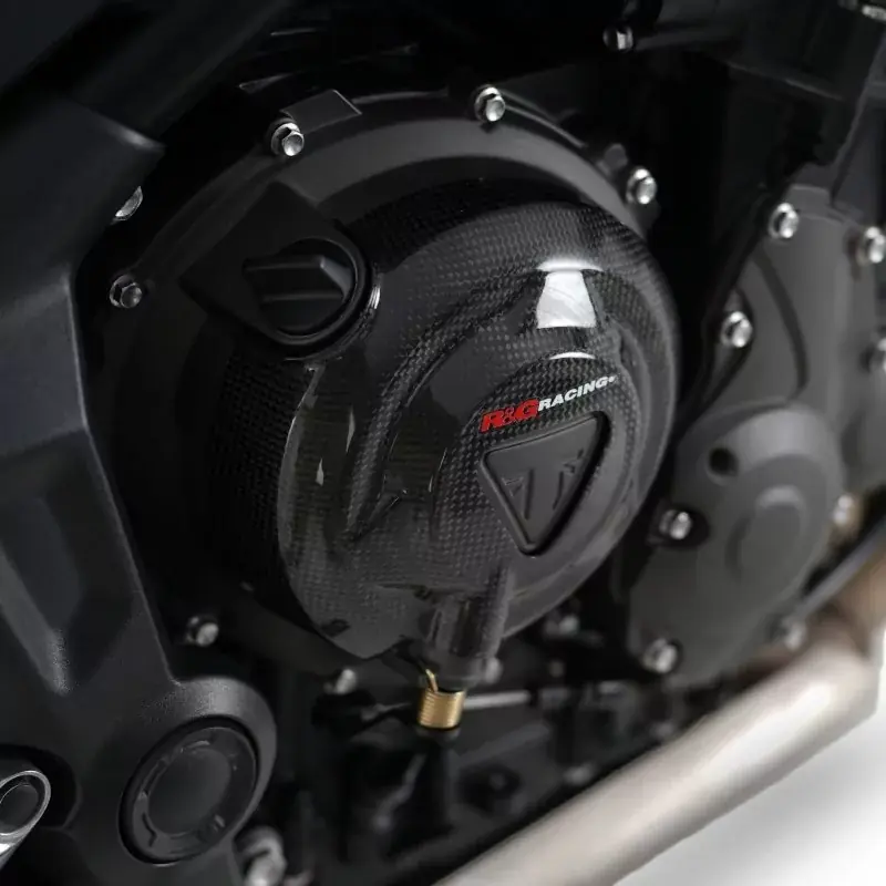 Jetzt Kaufen R&G Carbon Kupplung Protektor passend für Triumph Trident 660 / Tiger 660