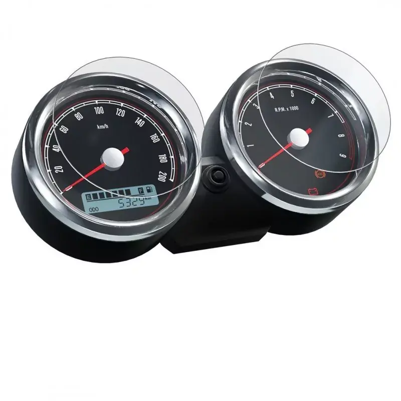Online Kaufen R&G Dashboard 2er Displayschutzfolien passend für Royal Enfield Continental / Interceptor GT 650