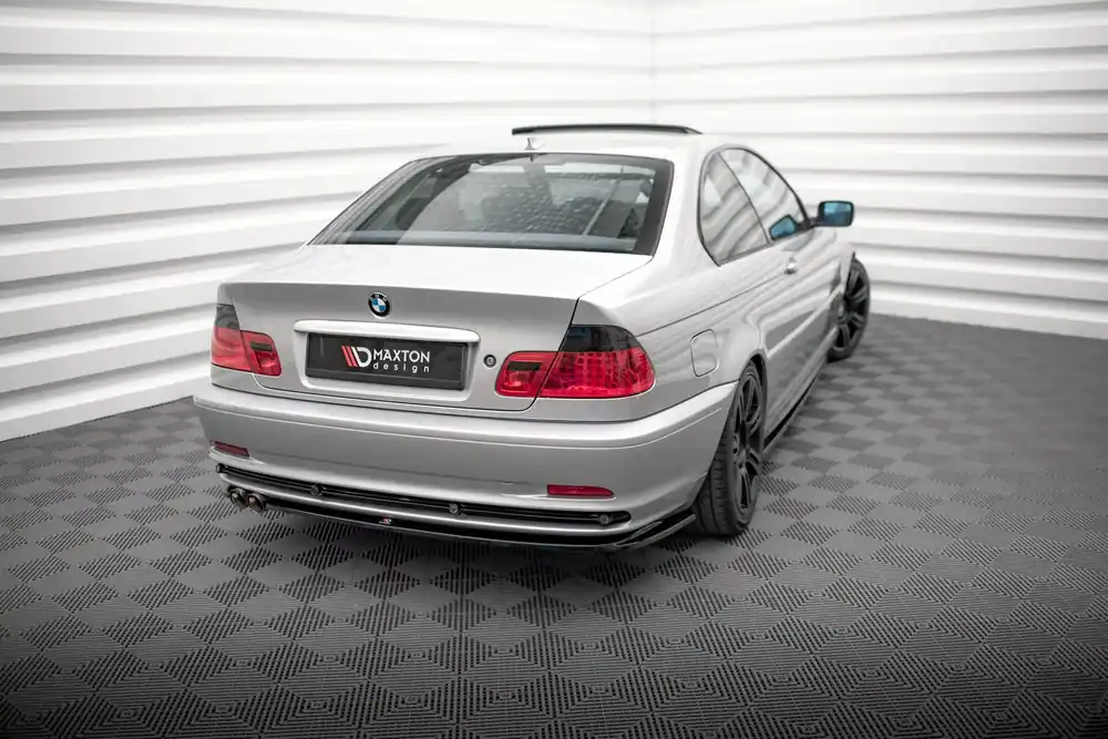 Heißes Angebot Heck Ansatz Flaps Diffusor passend für BMW 3er Coupe E46