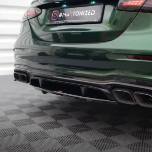 Finale Aktion Mittlerer Cup Diffusor DTM Look Heck Ansatz passend für Mercedes-AMG E63 W213 Facelift