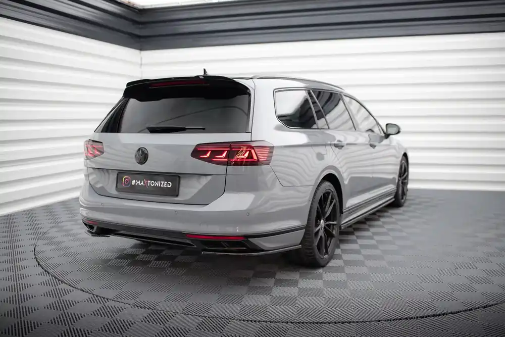 Heck Ansatz Flaps Diffusor passend für VW Passat R-Line B8 Facelift Direktkauf