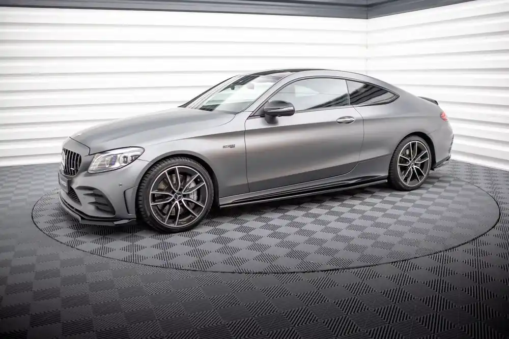 Seitenschweller Ansatz passend für Mercedes-AMG C43 Coupe / Cabrio C205 Facelift / A205 Facelift Knallerangebot