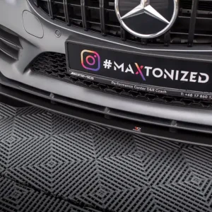 Beliebt Street Pro Front Ansatz + Flaps passend für Mercedes-AMG C43 Coupe / Cabrio C205 / A205 Facelift
