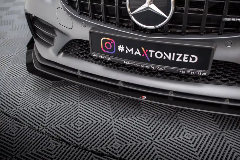 Beliebt Street Pro Front Ansatz + Flaps passend für Mercedes-AMG C43 Coupe / Cabrio C205 / A205 Facelift