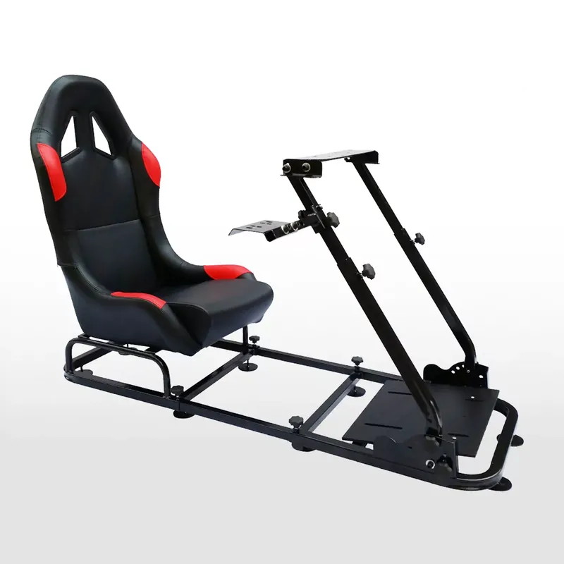 Must-Have FK Gamesitz Rennsimulator Monaco schwarz/rot