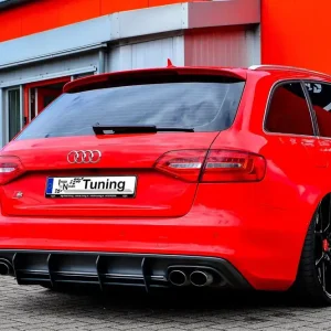 Nur Heute Gefräster Heckansatz aus ABS passend für Audi S4 B8 Facelift