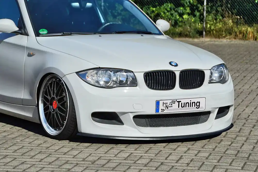 Solange Der Vorrat Reicht CUP Frontspoilerlippe passend für BMW 1er E81 E82 E87 E88 Bj. 2007-2013