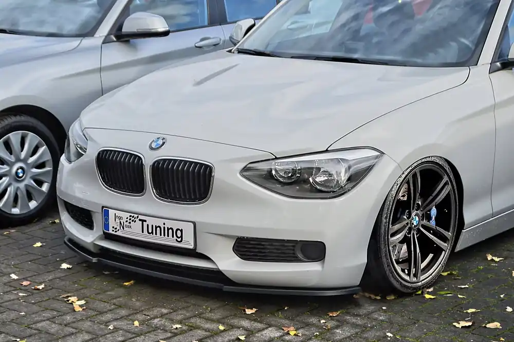 CUP Frontspoilerlippe passend für BMW 1er F20 F21 Baujahr 2011-2015 Garantierte Lieferung