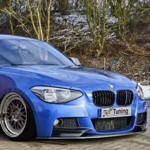 Neu CUP Frontspoilerlippe passend für BMW 1er F20 F21 M-Paket Bj. 2011–2015