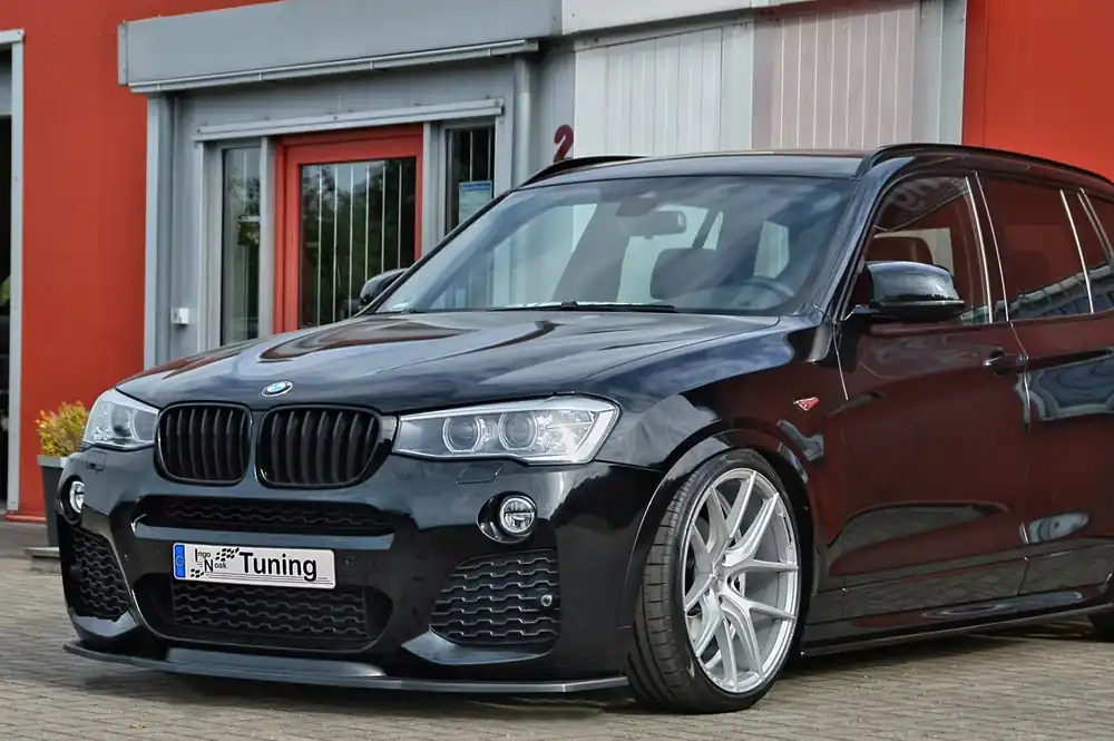 Cup Frontspoilerlippe passend für BMW X3/X4 F25 F26 mit M-Paket Super-Preis