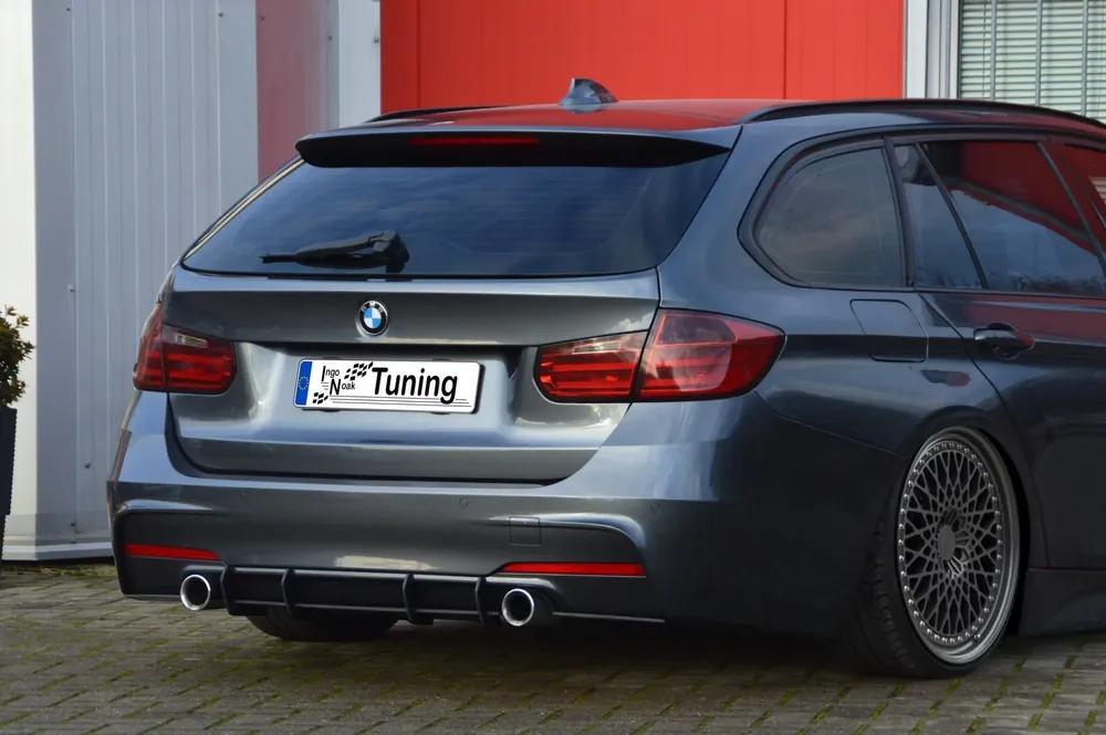 Markenware Gefräster Heckansatz passend für BMW 3er F31 M-Paket ab 2011