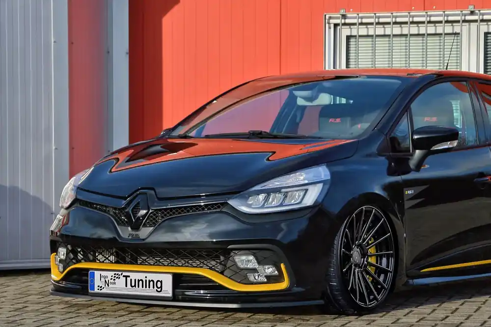 Frontspoiler Cuplippe Spoilerschwert passend für Renault Clio 4 RS Aktuell