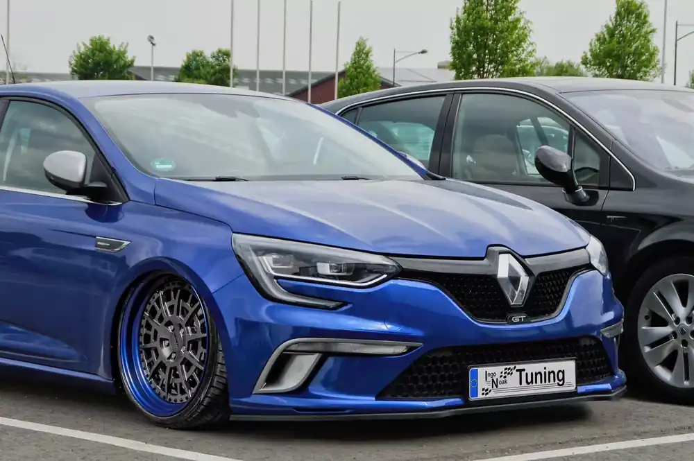 Geprüft Cup Frontspoilerlippe passend für Renault Megane 4 GT GT-Line