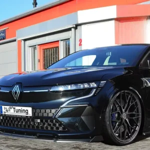 Geprüft Cup Frontspoilerlippe mit Wings passend für Renault Megane E-Tech RCB