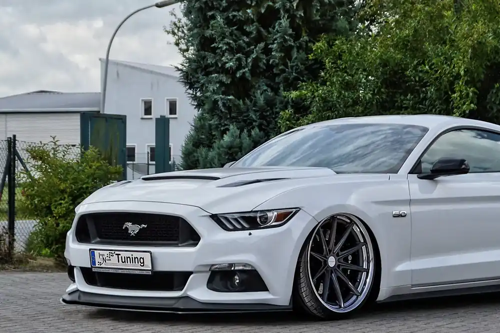 Echt Cup Frontspoilerlippe passend für Ford Mustang GT ab 2014
