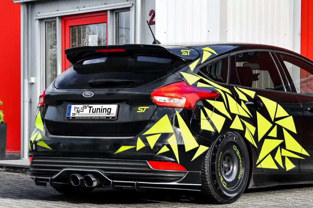 Gefräster Heckansatz V2 passend für Ford Focus ST DYB 2014–2018 Sofort Bestellen