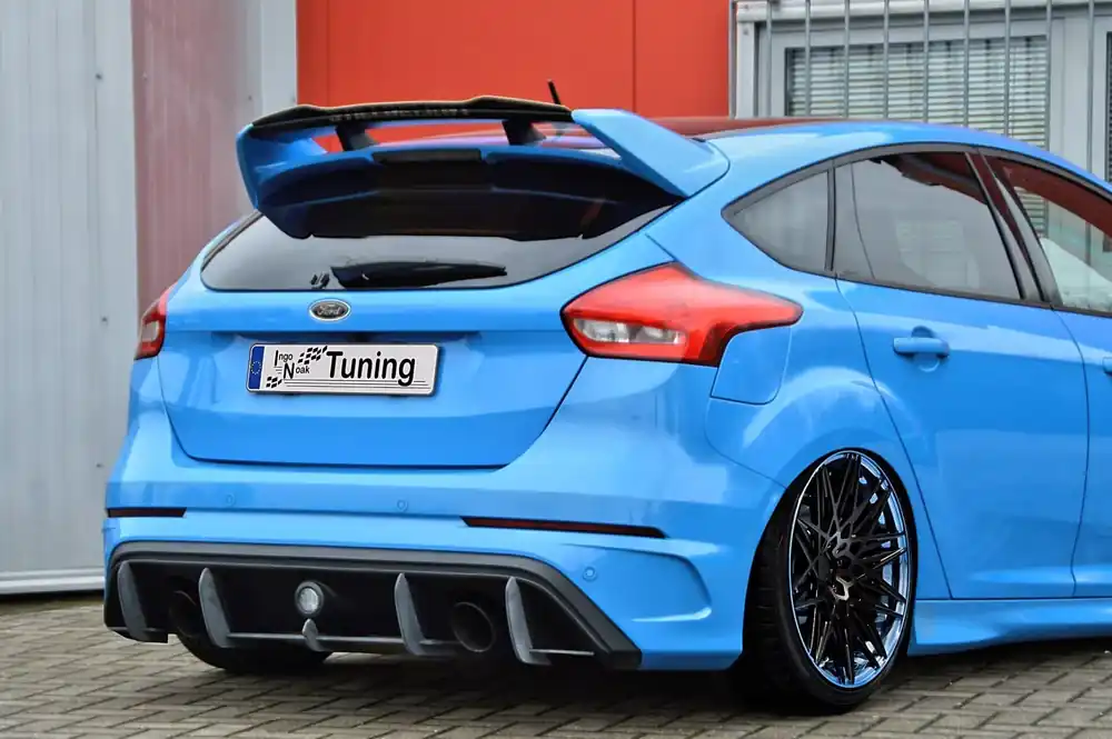 Heckansatz passend für Ford Focus RS DYB-RS ab 2016 - Race Track Optik Kracherpreis