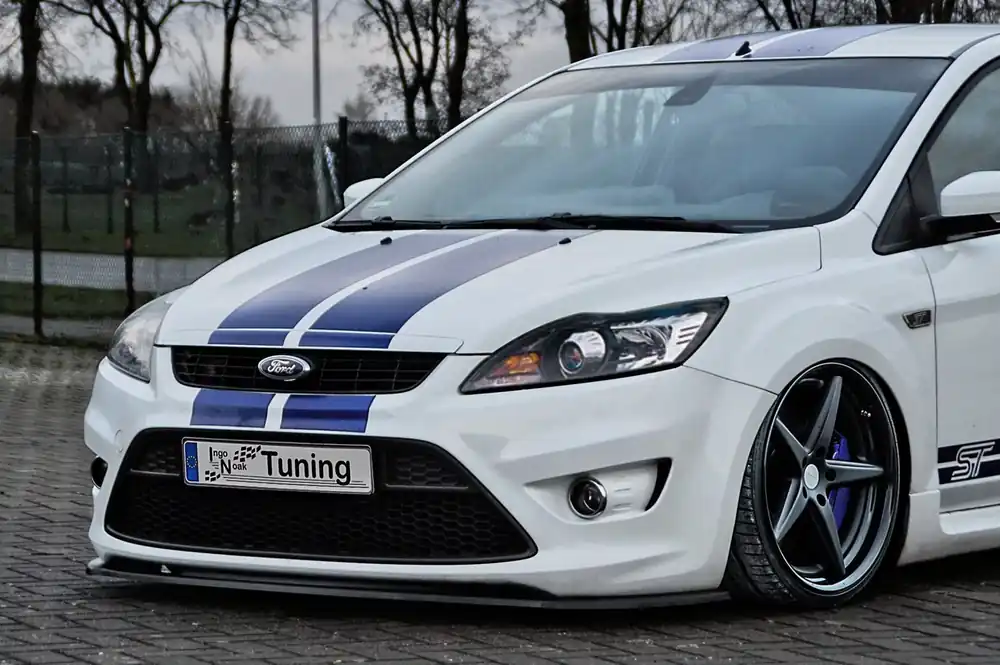 Cup Frontspoilerlippe passend für Ford Focus ST DA3 Facelift MK2 07-10 Preis Gesenkt