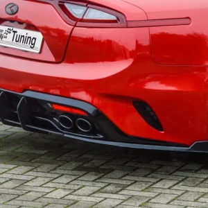 Aktuell Gefräster Heckansatz + Seitenteile mit Wing passend für Kia Stinger CK